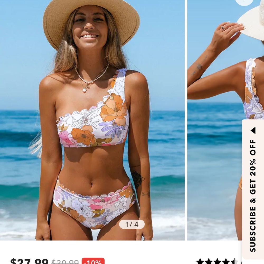 NWT Size Small Cupshe Bikini